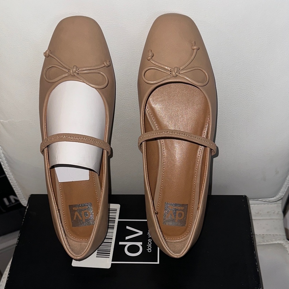 DV by Dolce Vita Brown Ballet Flats